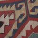 Vintage Turkish kilim, handwoven, 116x171 cm.