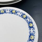 Set of 9 vintage Cadiz plates – Villeroy & Boch – 1960s–1970s