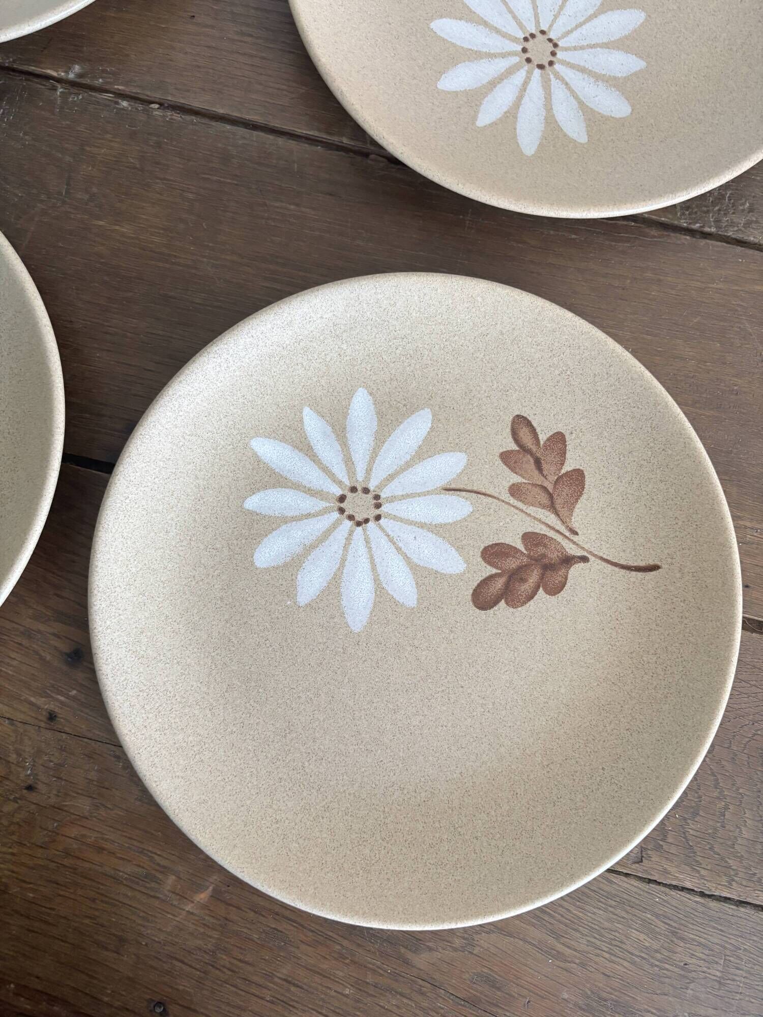 Vintage Autumn tableware from Saint-Amand – 16 pieces