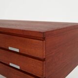 Teak desk, Danish design, 1970s, manufacturer: Eigil Petersens Møbelfabrik