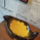Large solar-shaped ceramic bowl, France, 1950s-1960s.