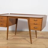 Mid-Century Teak Desk by Svante Skogh for AB Möbelfabriken Balder, Sweden, 1950s