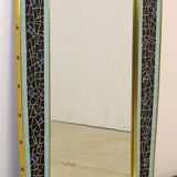 Jaren '50 -  mozaïek wandspiegel 'kulmbach'