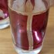 Liqueur carafe and its 6 glasses Italy