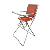 Chaise haute bébé années 60