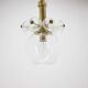 Set of four Midcentury Chandeliers Kamenicky Senov, 1970s