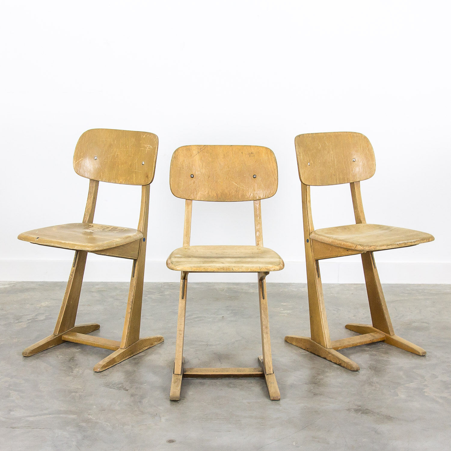 School chair by Carl Sasse for Casala