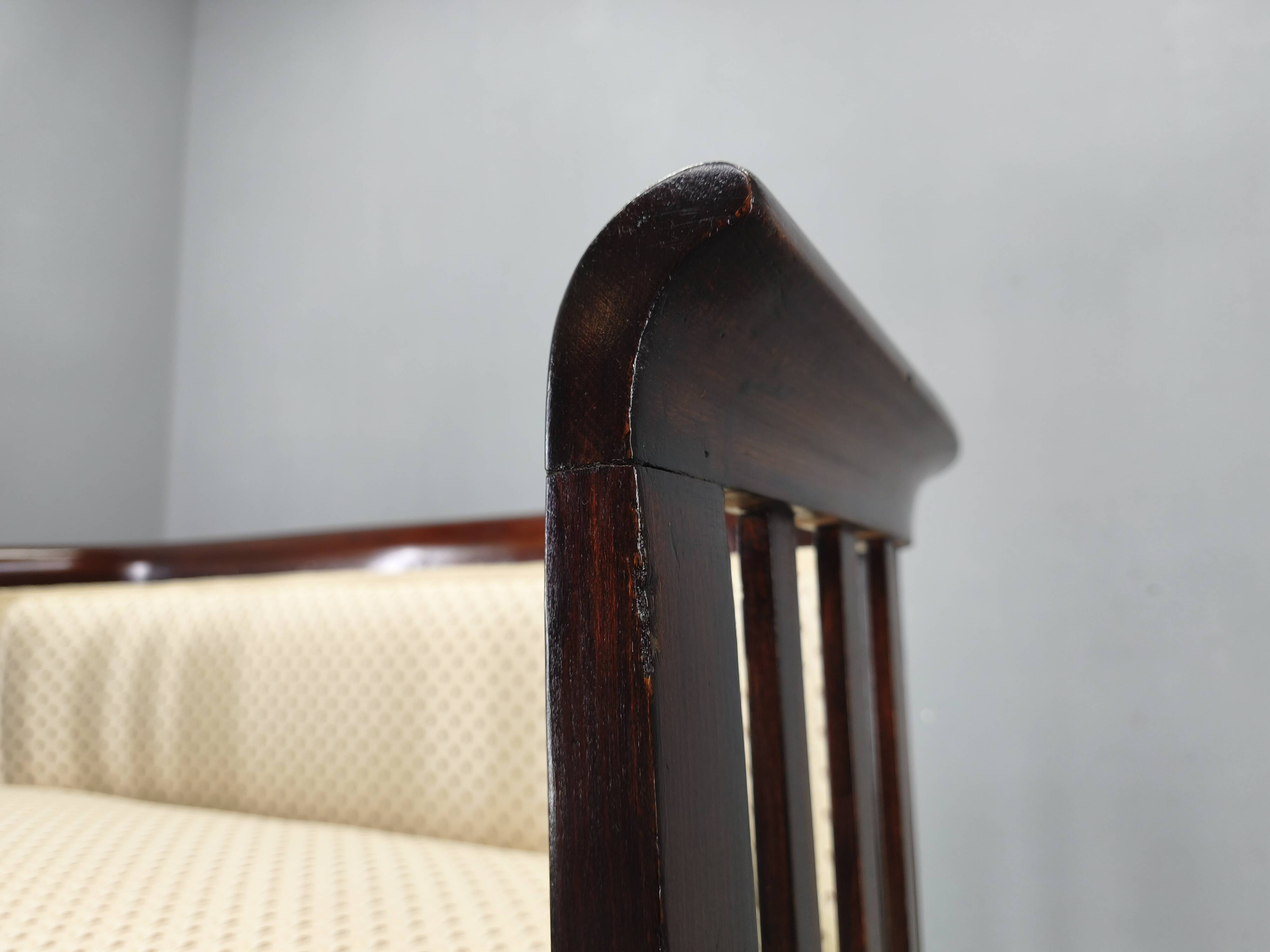 Josef Hoffmann Attributed Beech Sofa, Vienna Secession, 1920s