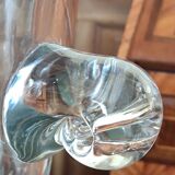 Ancien seau à champagne en cristal taillé main