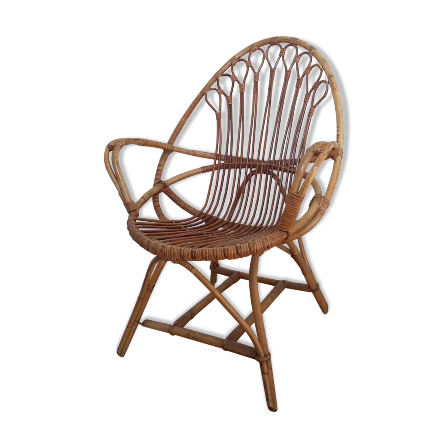 Fauteuil en rotin