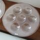 Set of 2 Kosta Boda oyster plates Sweden