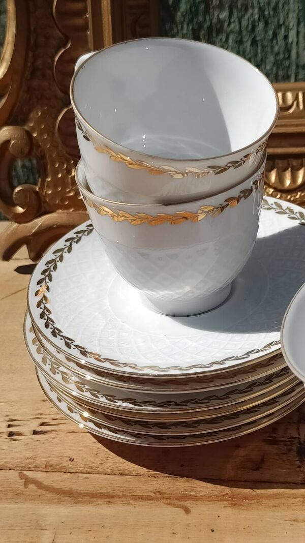 Service à café vintage en porcelaine Seltmann Weiden Bavaria –