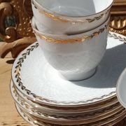 Vintage coffee service in porcelain Seltmann Weiden Bavaria –
