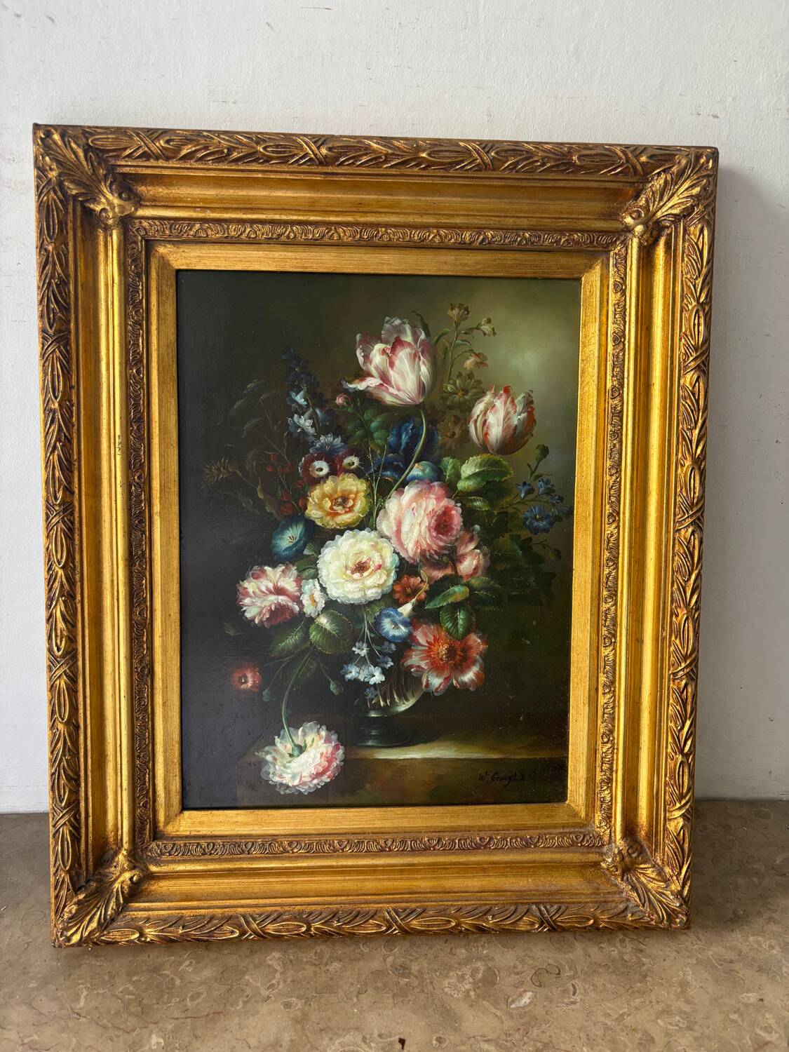 19th century bouquet of flowers