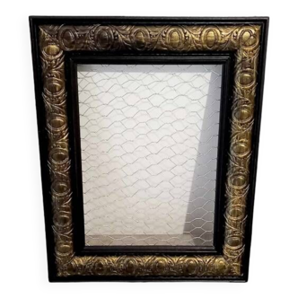Restyled old frame, jumble, jewelry holder
