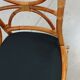 Chaise en bambou Roche Bobois 80's