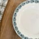 Compotier - footed plate in ironstone model Iberia from Saint Amand