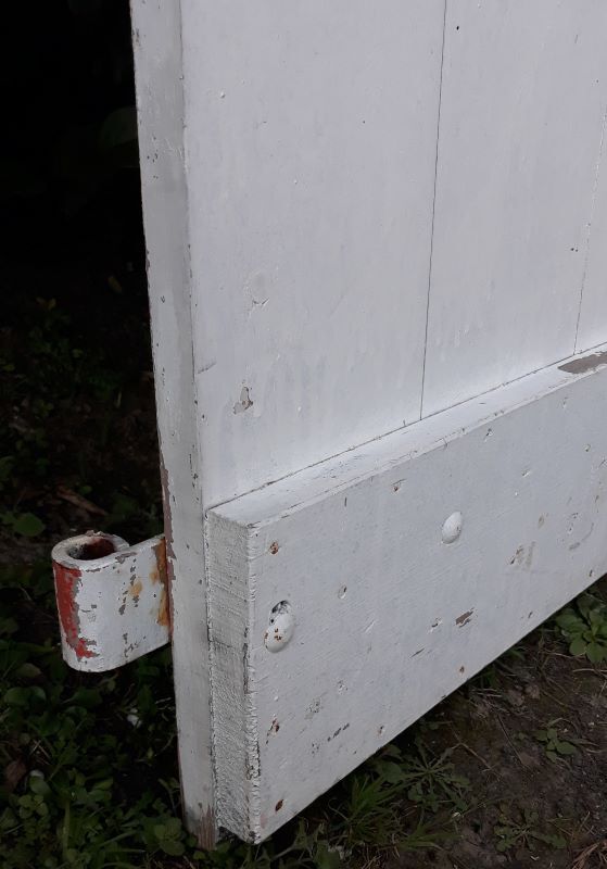 Door h175xl89.8cm cellar, outbuilding