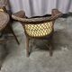 Dark rattan winter garden furniture