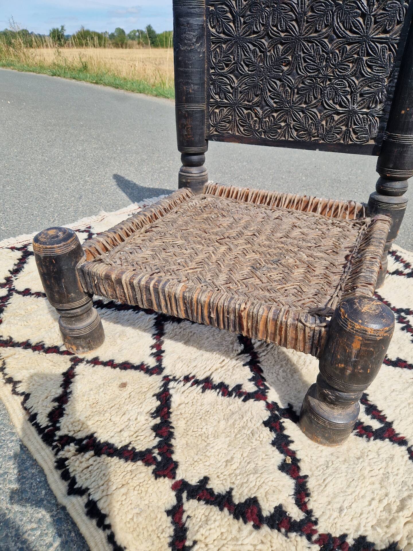 Traditional chair from Pakistan