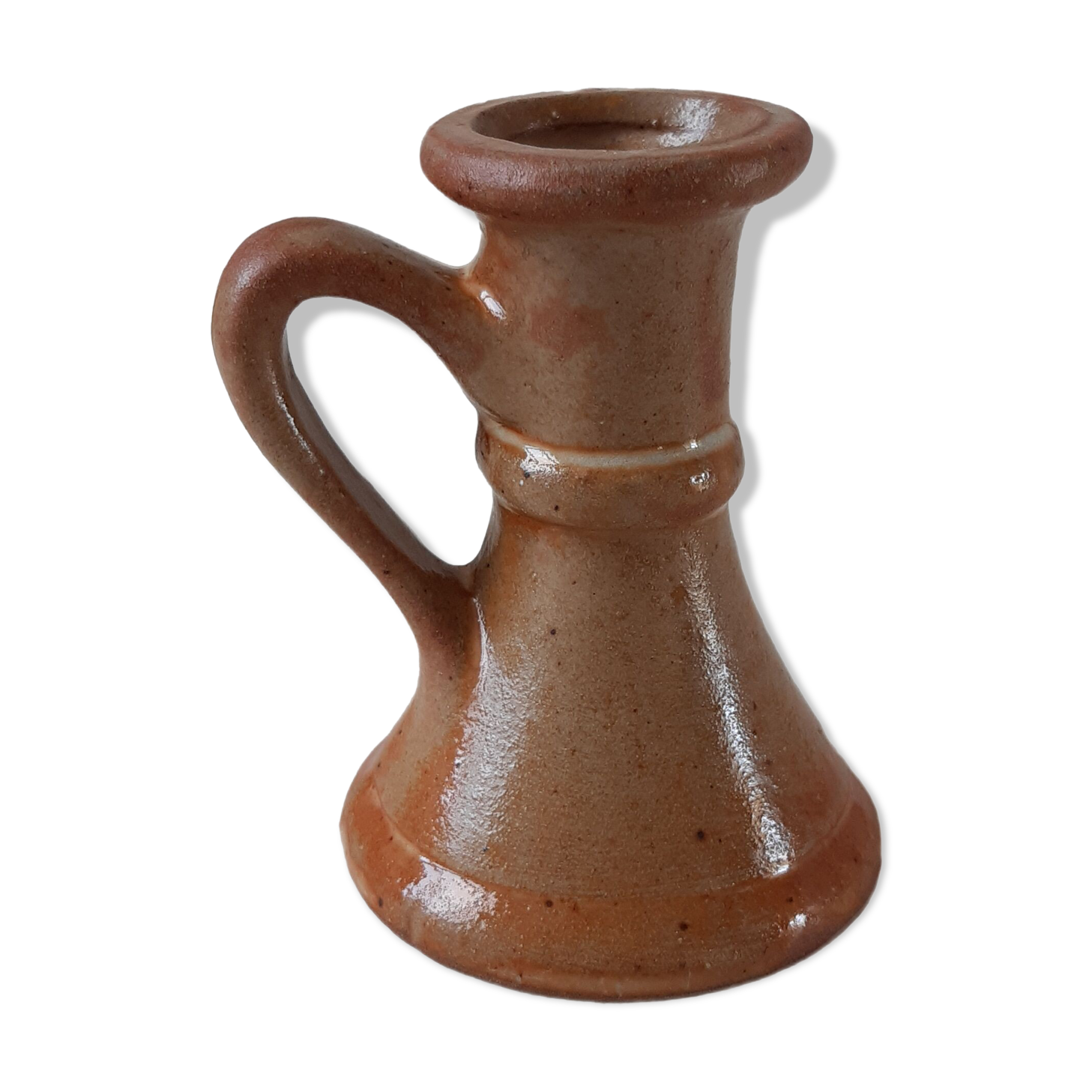 Sandstone candle holder 70s