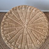 Small bamboo wicker table