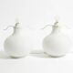 Two large original 1980s Leucos Paralume table lamps, made in Italy | heigh