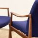 Two Mid-Century Modern Teak Armchairs by Hartmut Lohmeyer for Wilkhahn, 1950s