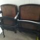 Theatre bench folding seat, pre-war