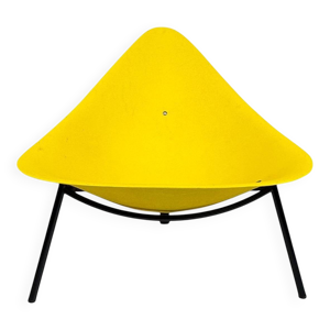 chaise Lounge Tripode - jaune