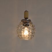 Pendentif en verre du milieu du siècle, années 1960.