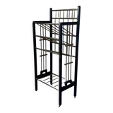 Magazine rack from Wiener Werkstätte Austria made of mahogany & brass around 1900