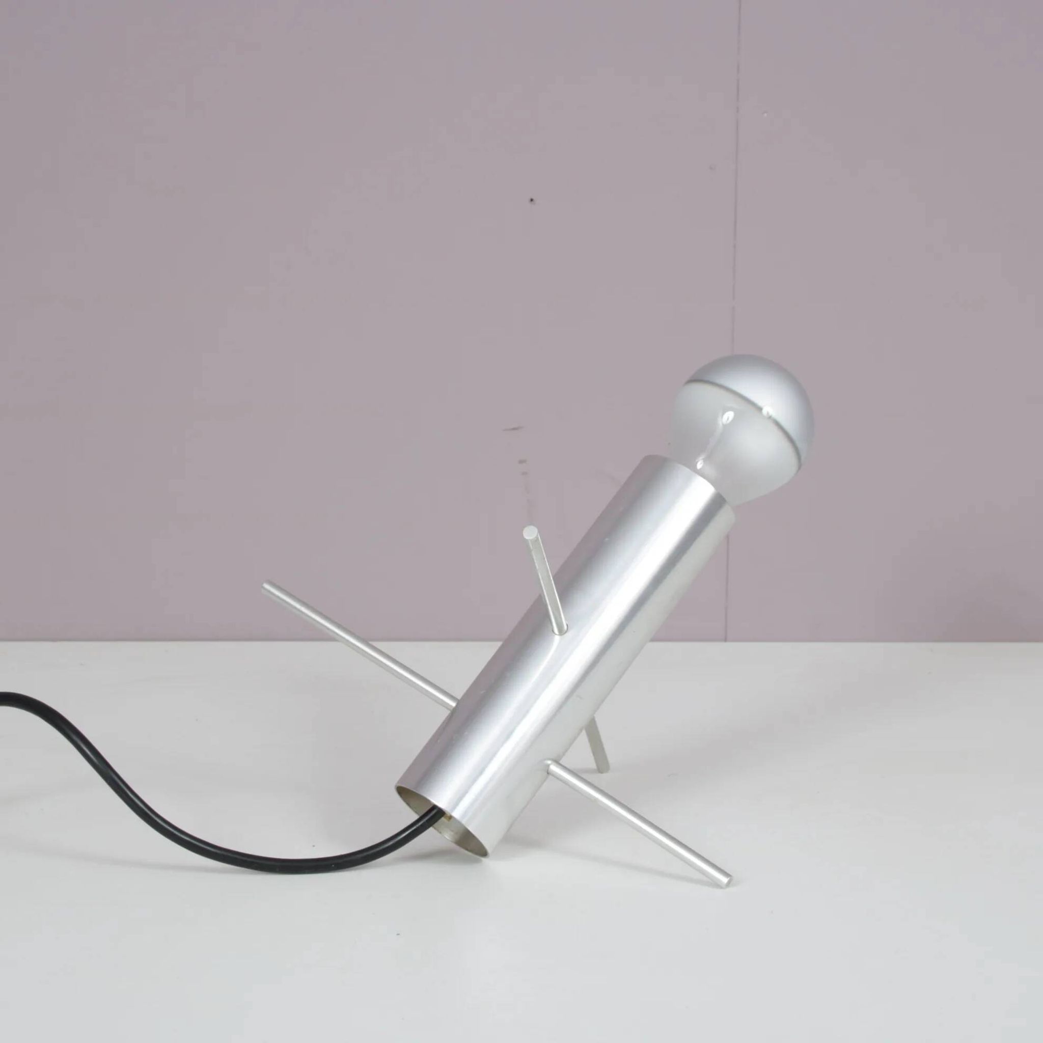 1960s “Krekel” table lamp by Otto Wasch for Raak, Netherlands