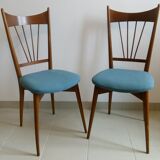Pair of vintage Scandinavian chairs