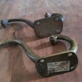 Pair of bronze hooks