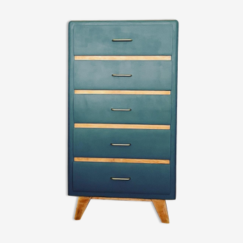 Chiffonnier 5 drawers vintage 50s