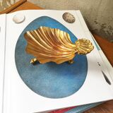 Golden shell ashtray