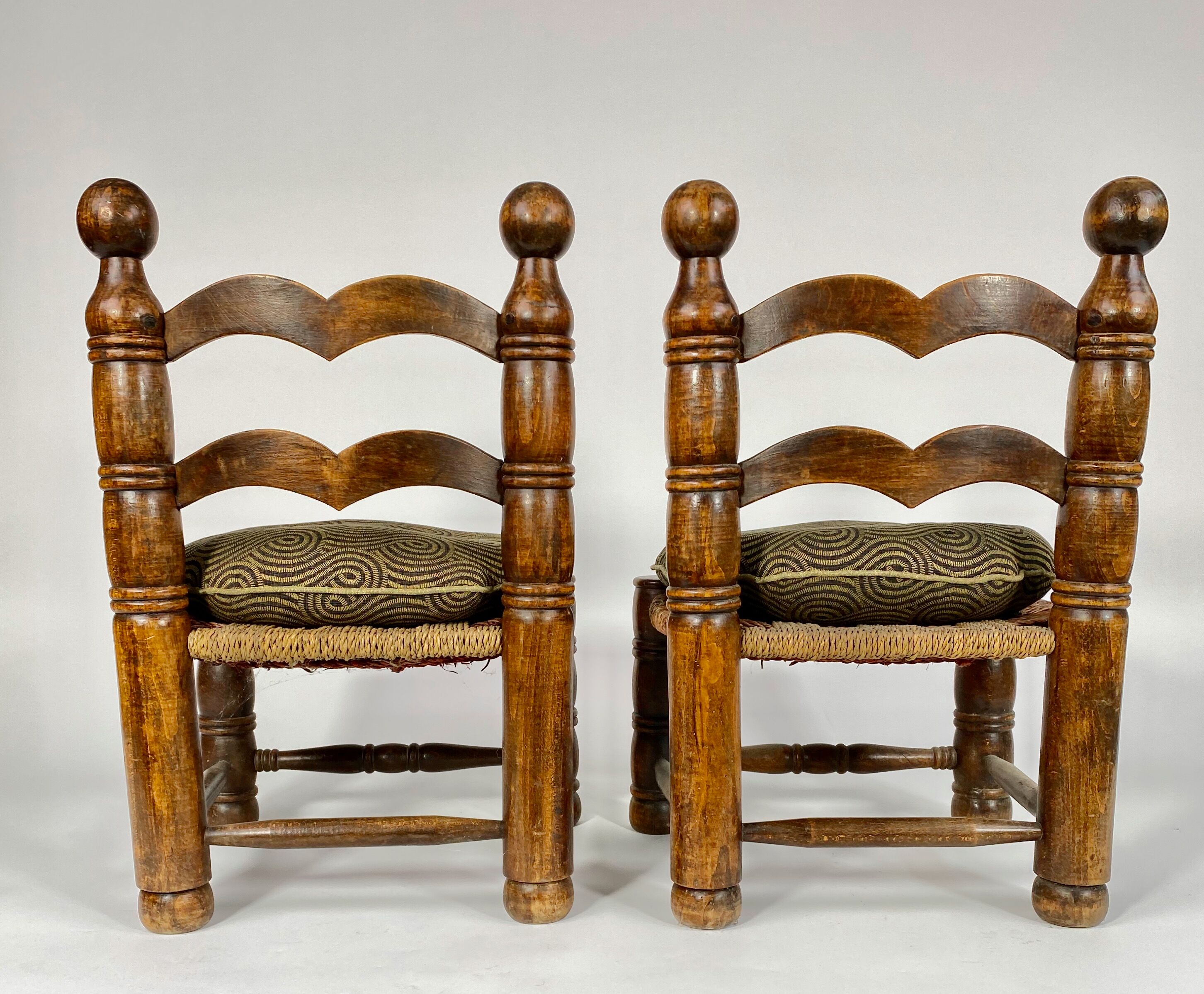 Paire de chaises bretonnes années 30