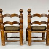 Paire de chaises bretonnes années 30