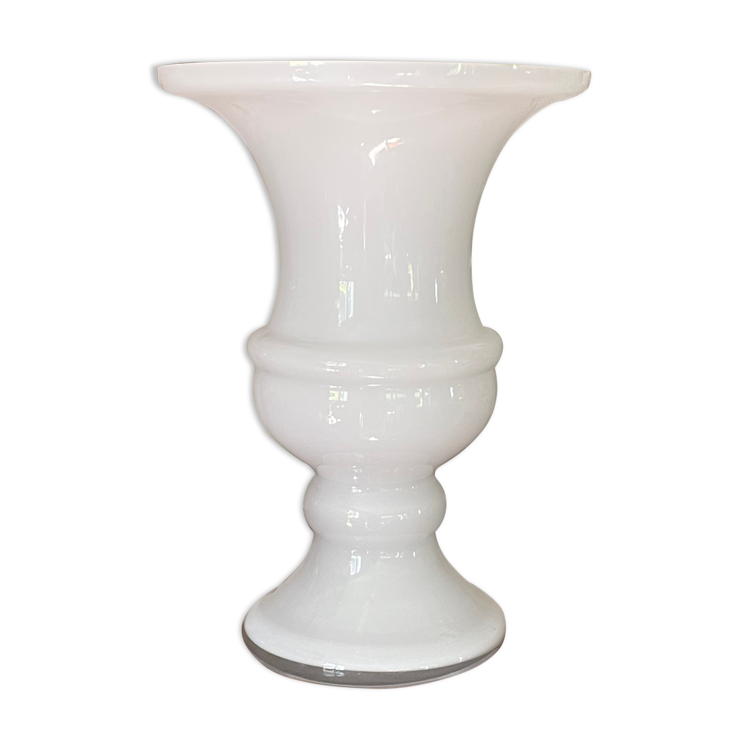 Vase Médicis blanc 34cm