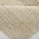 Tapis kilim de couloir en jute beige et marron