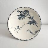 Earthenware compote "Oxford" Choisy le Roi