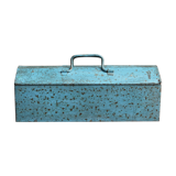 Vintage metal toolbox