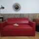 Vintage red sofa