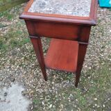 Antique Louis XVI style console with marble top