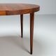 Kai Kristiansen dining table in rosewood Villy Schou Andersen Denmark 1960