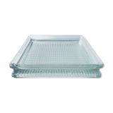 Glass square catchall
