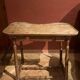 Antique 18th Century Italian Rustic Baroque Wooden Side Table with Turned Legs