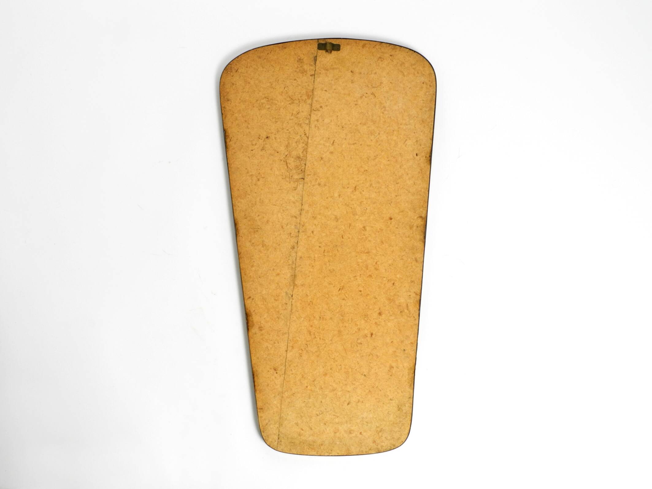 Mid Century mosaic wall mirror with brass frame by Münchner Zierspiegel