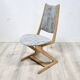 Restored mid century Kangaroo chair, 1960s
